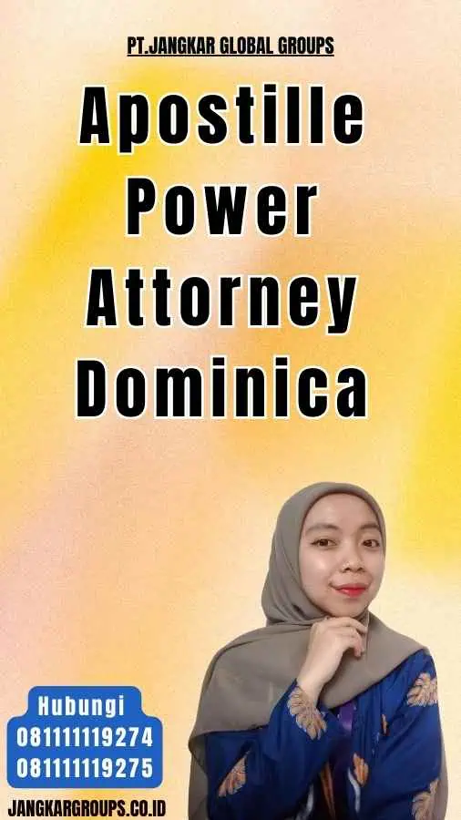 Apostille Power Attorney Dominica