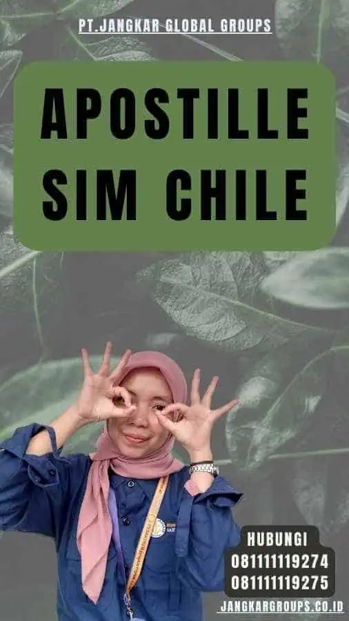 Apostille SIM Chile