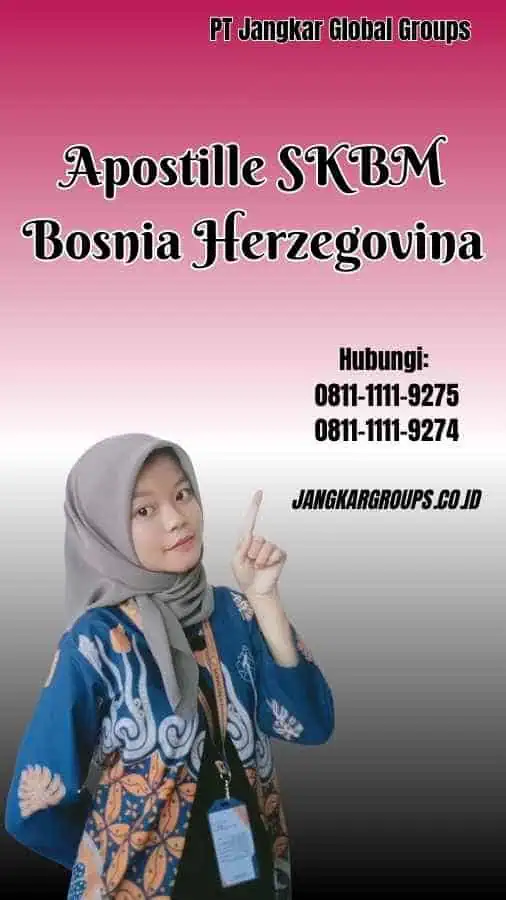 Apostille SKBM Bosnia Herzegovina