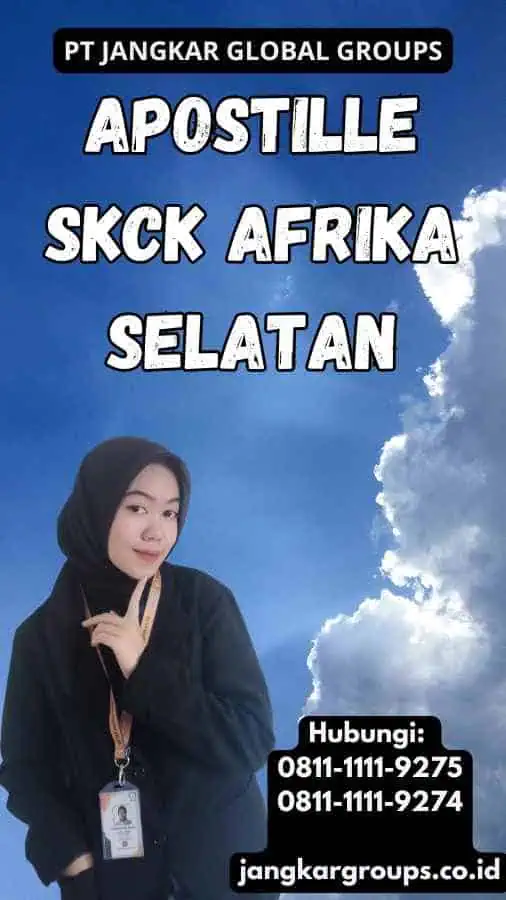 Apostille SKCK Afrika Selatan