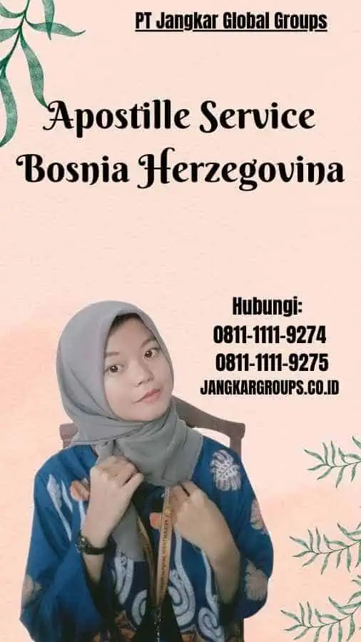 Apostille Service Bosnia Herzegovina