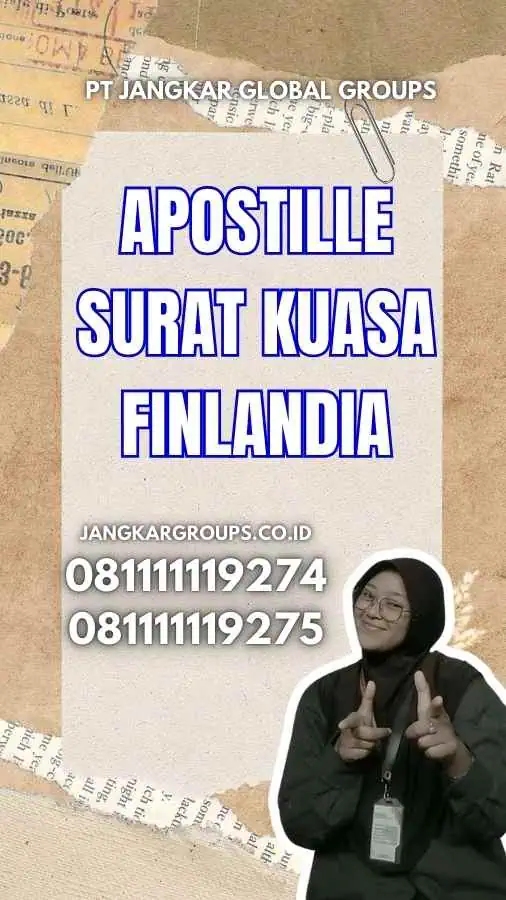 Apostille Surat Kuasa Finlandia