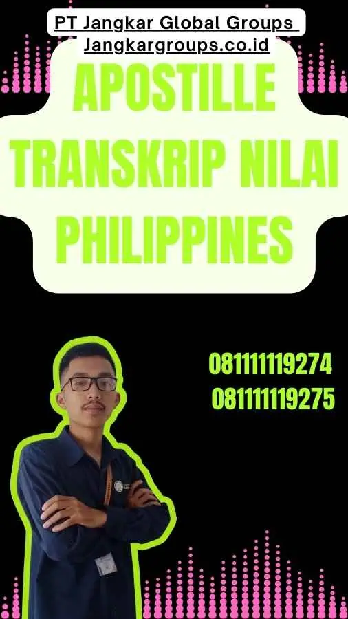 Apostille Transkrip Nilai Philippines