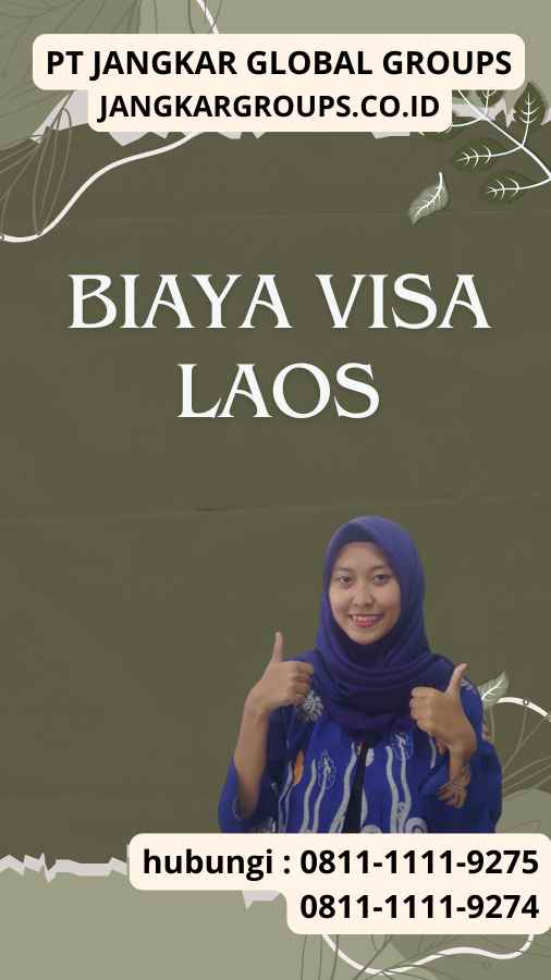 Biaya Visa Laos