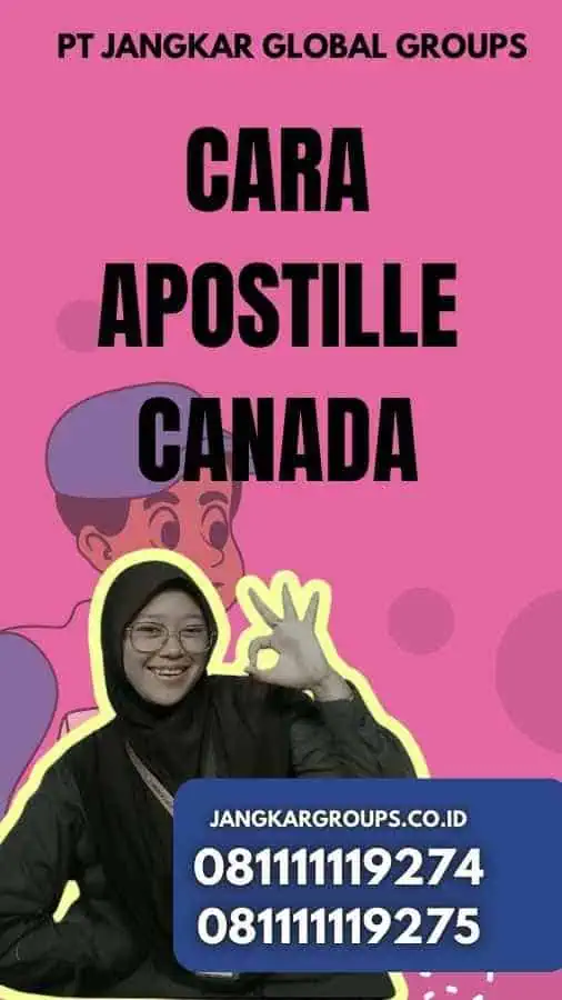 Cara Apostille Canada