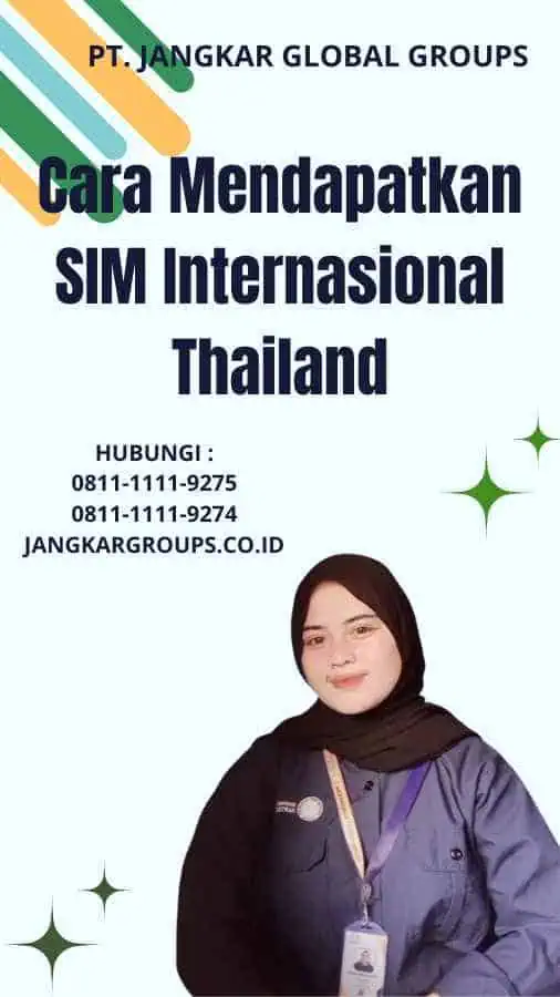 Cara Mendapatkan SIM Internasional Thailand