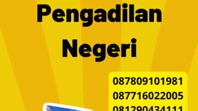 Cara Penetapan Nama di Pengadilan Negeri