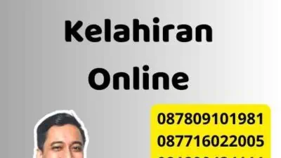 Cara merubah nama di akta Kelahiran Online