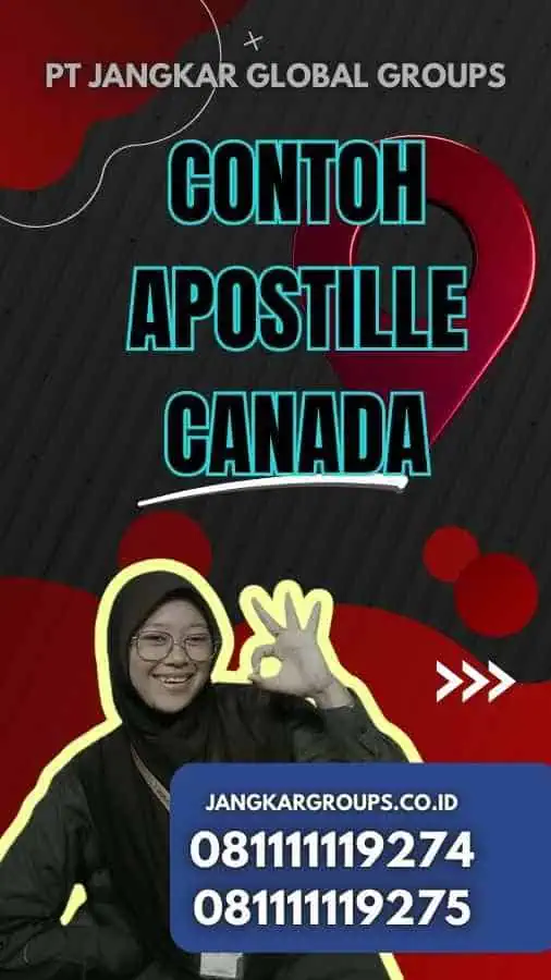 Contoh Apostille Canada