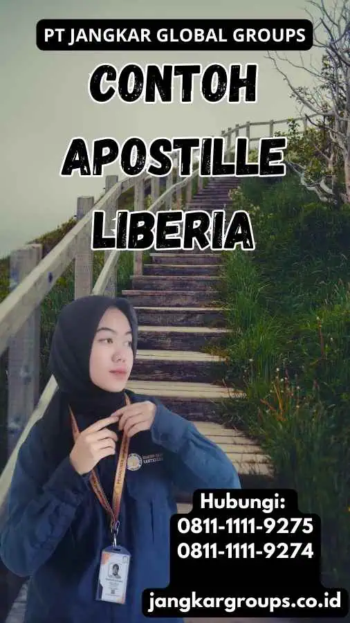 Contoh Apostille Liberia