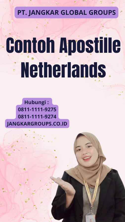 Contoh Apostille Netherlands