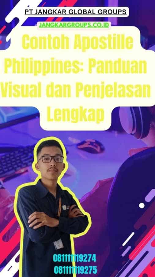 Contoh Apostille Philippines Panduan Visual dan Penjelasan Lengkap