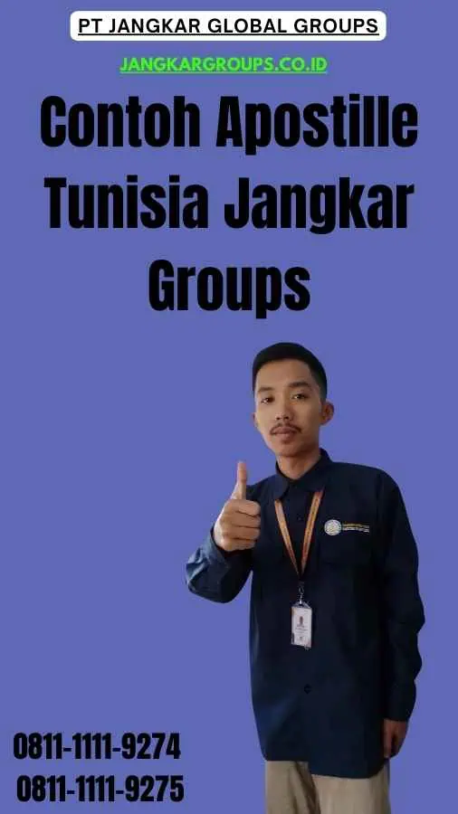 Contoh Apostille Tunisia Jangkar Groups