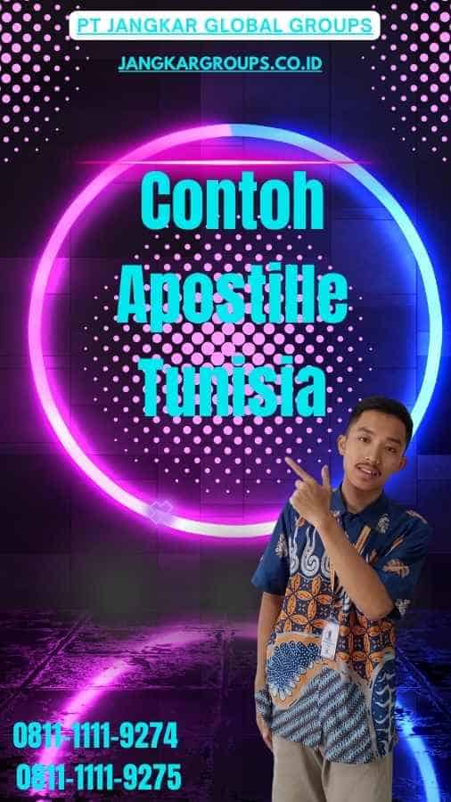 Contoh Apostille Tunisia