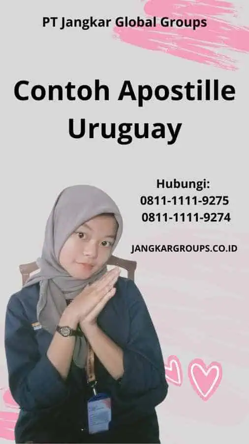 Contoh Apostille Uruguay