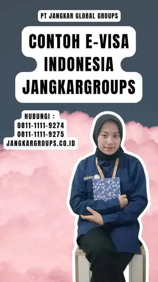 Contoh E-Visa Indonesia Jangkargroups