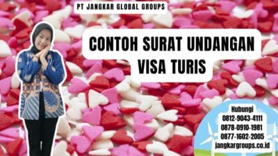 Contoh Surat Undangan Visa Turis