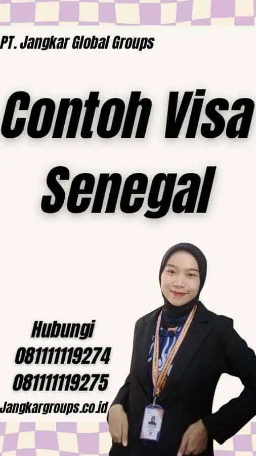 Contoh Visa Senegal