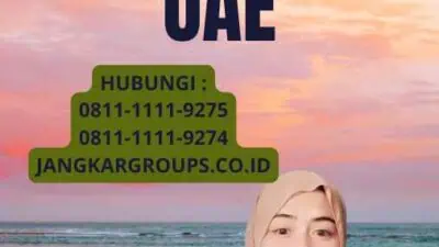 Contoh Visa UAE