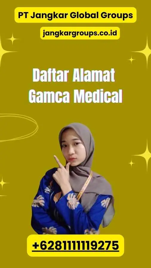 Daftar Alamat Gamca Medical