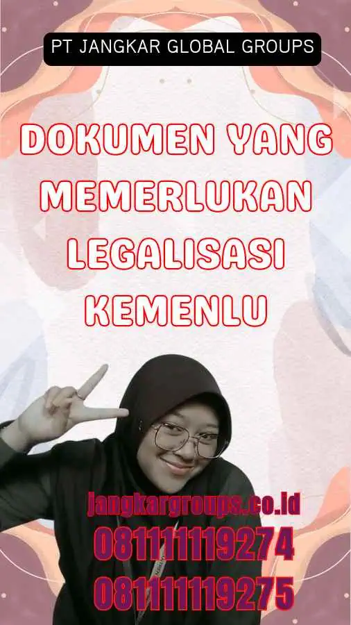 Dokumen yang Memerlukan Contoh Legalisir Kemenlu