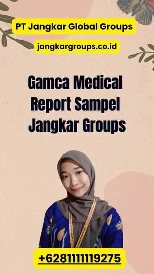 Gamca Medical Report Sampel Jangkar Groups