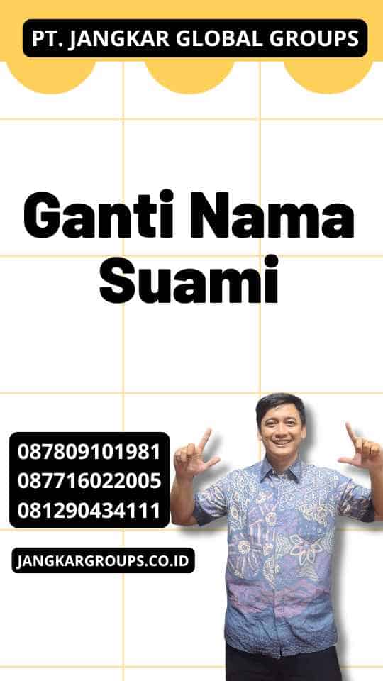 Ganti Nama Suami