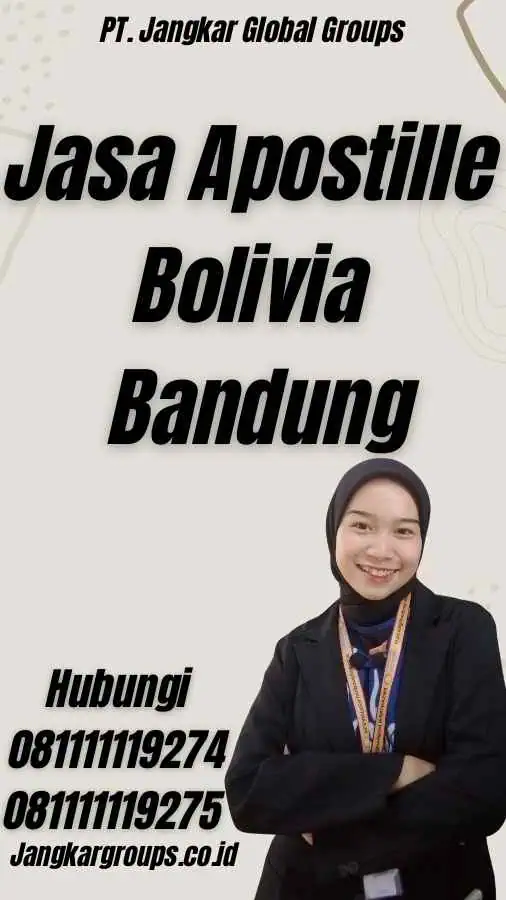 Jasa Apostille Bolivia Bandung