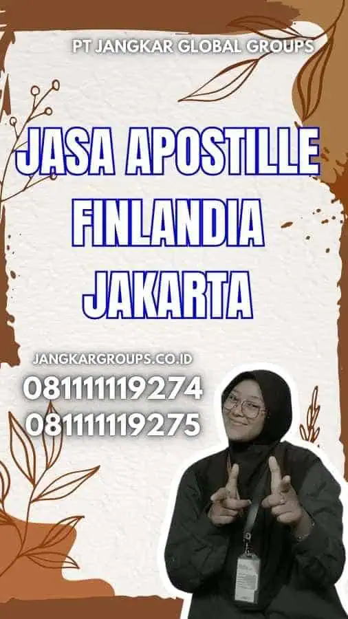 Jasa Apostille Finlandia Jakarta