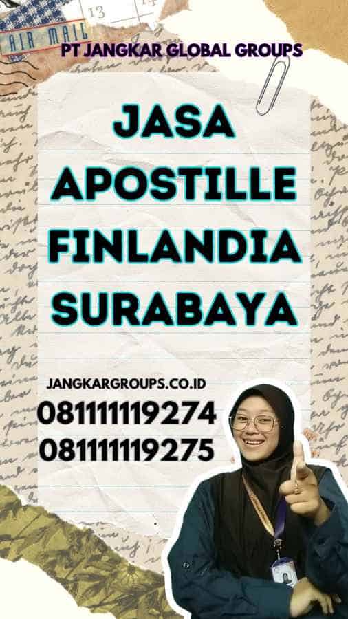 Jasa Apostille Finlandia Surabaya