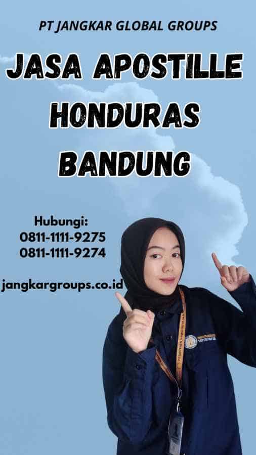 Jasa Apostille Honduras Bandung