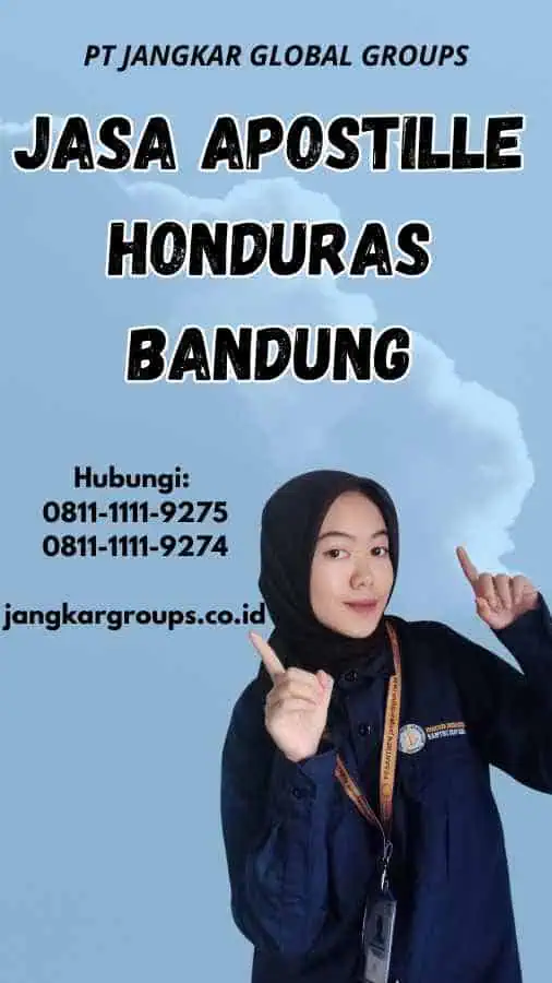 Jasa Apostille Honduras Bandung