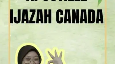 Jasa Apostille Ijazah Canada