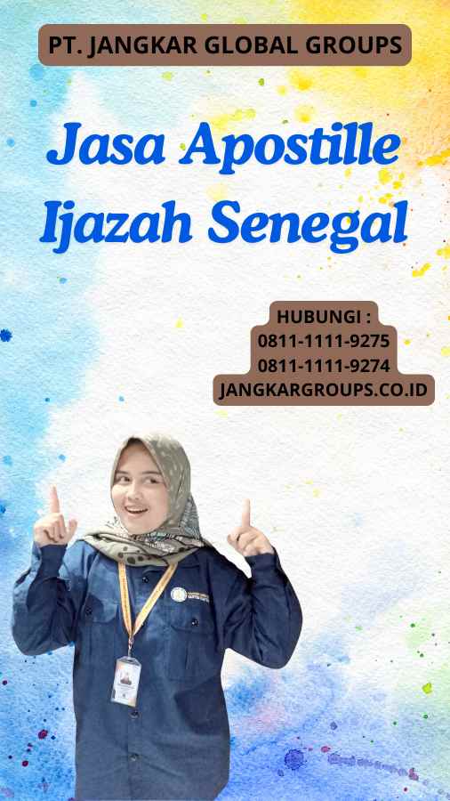 Jasa Apostille Ijazah Senegal