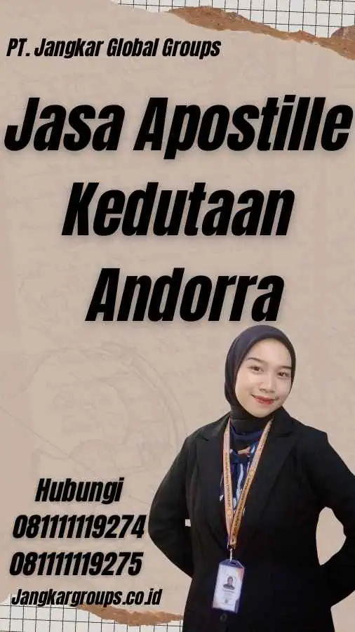 Jasa Apostille Kedutaan Andorra