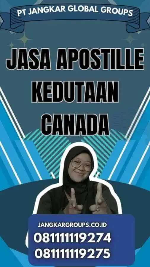 Jasa Apostille Kedutaan Canada