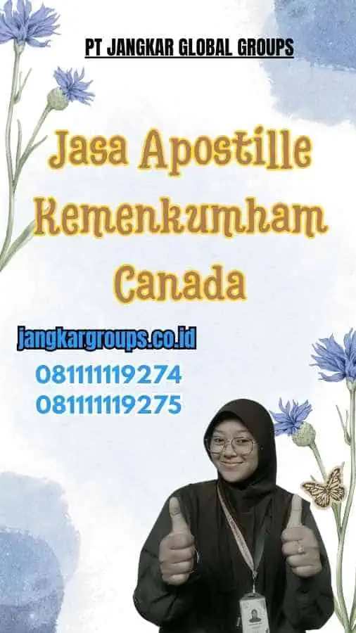 Jasa Apostille Kemenkumham Canada