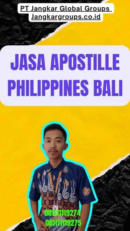 Jasa Apostille Philippines Bali