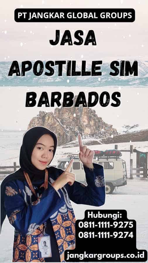 Jasa Apostille SIM Barbados