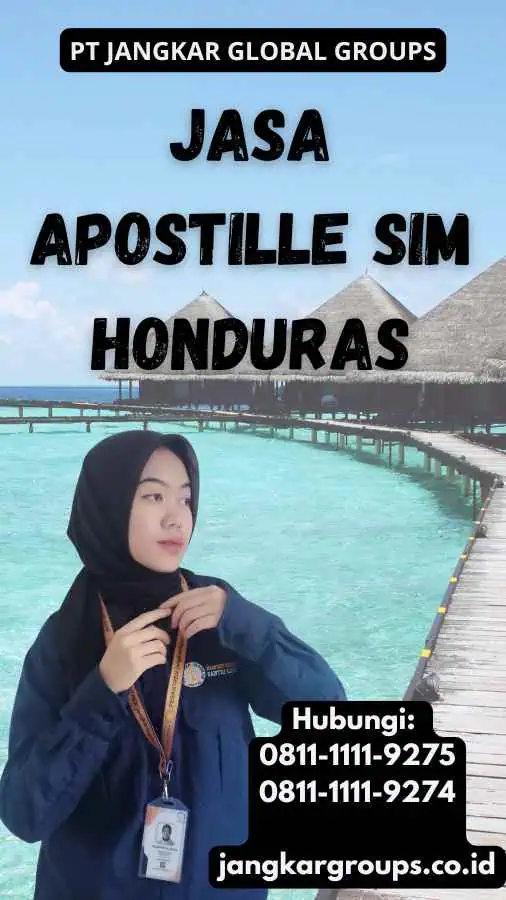 Jasa Apostille SIM Honduras