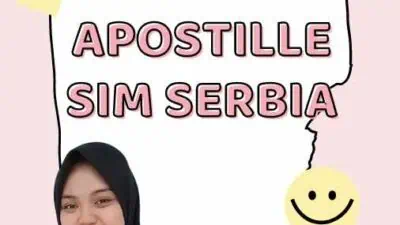 Jasa Apostille SIM Serbia