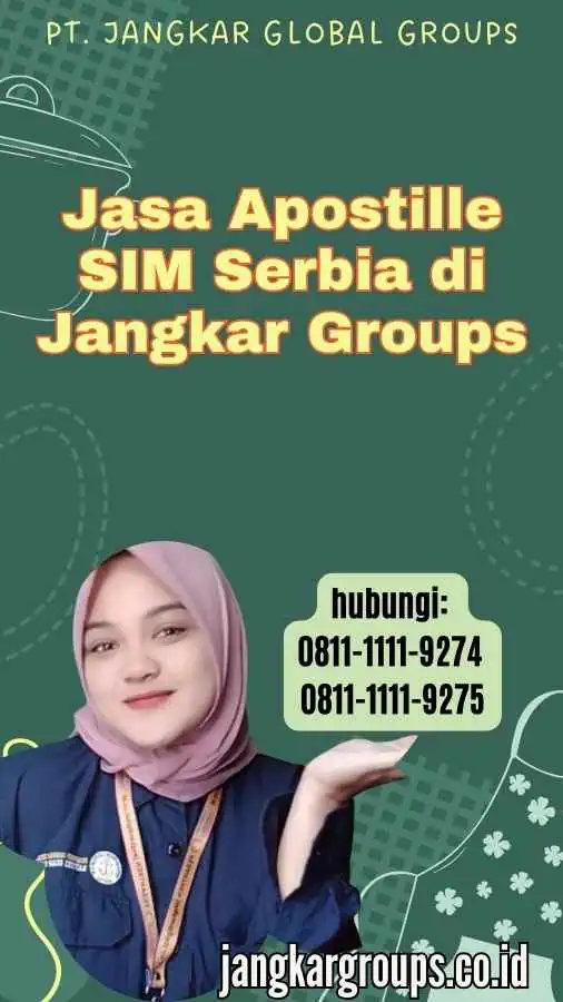 Jasa Apostille SIM Serbia di Jangkar Groups