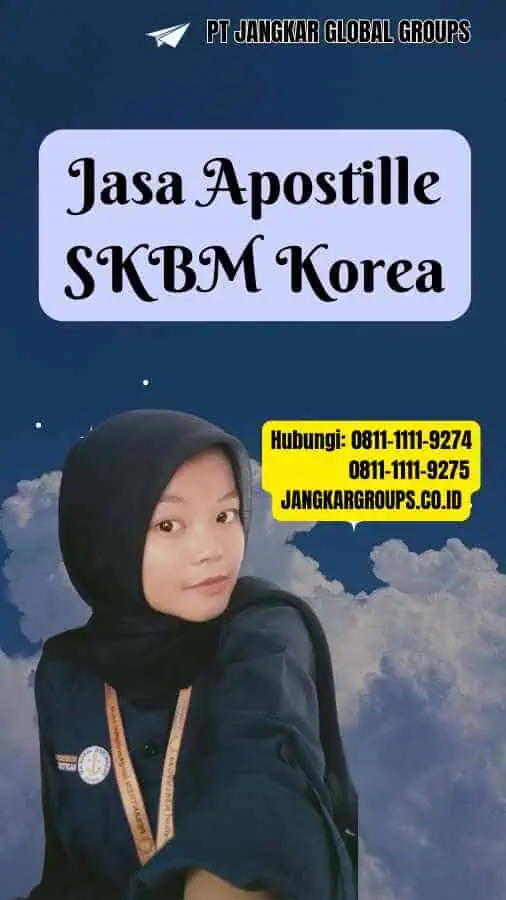 Jasa Apostille SKBM Korea