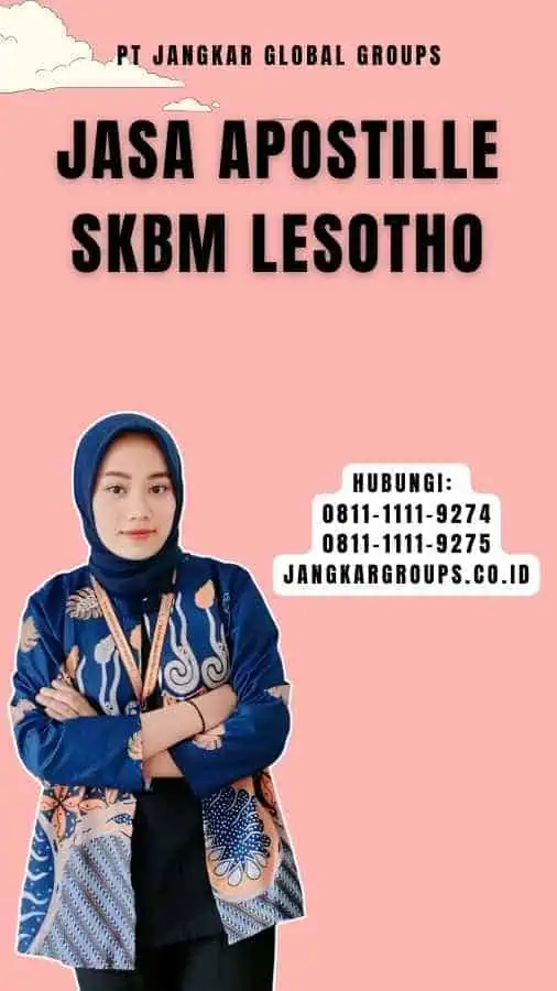 Jasa Apostille SKBM Lesotho