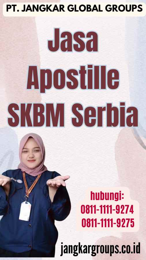 Jasa Apostille SKBM Serbia