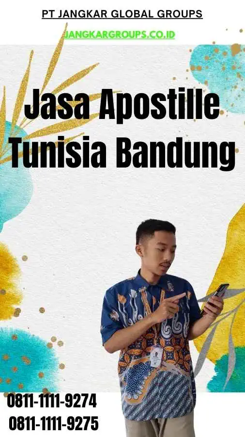 Jasa Apostille Tunisia Bandung