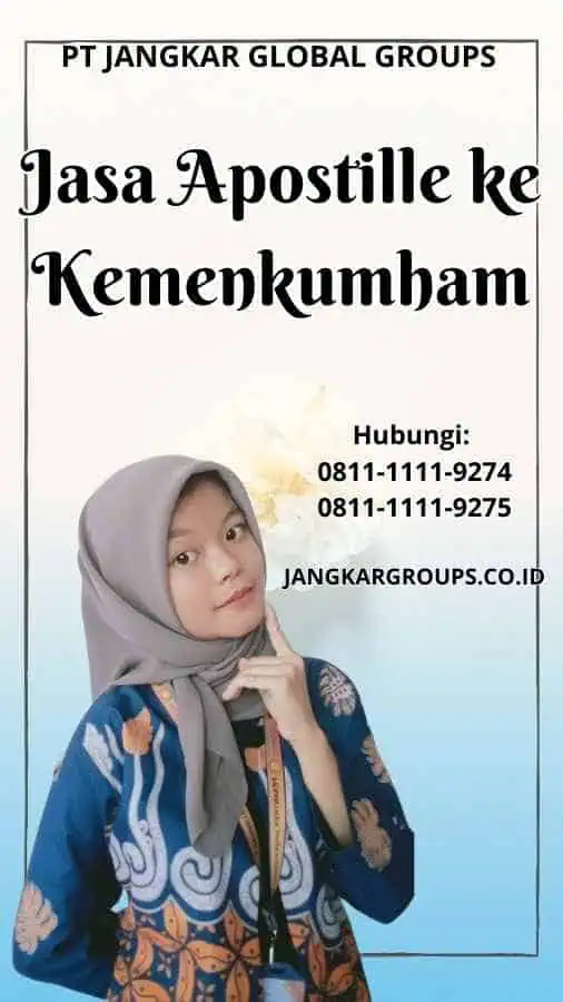 Jasa Apostille ke Kemenkumham