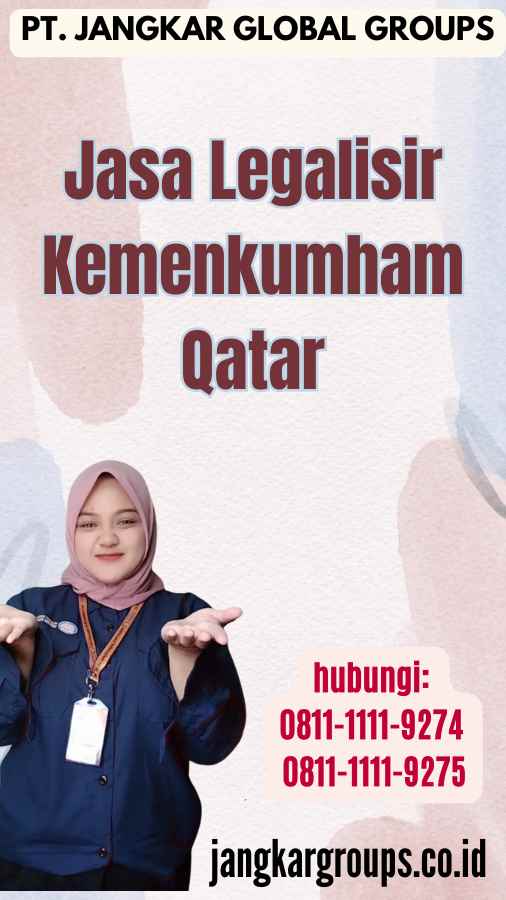 Jasa Legalisir Kemenkumham Qatar