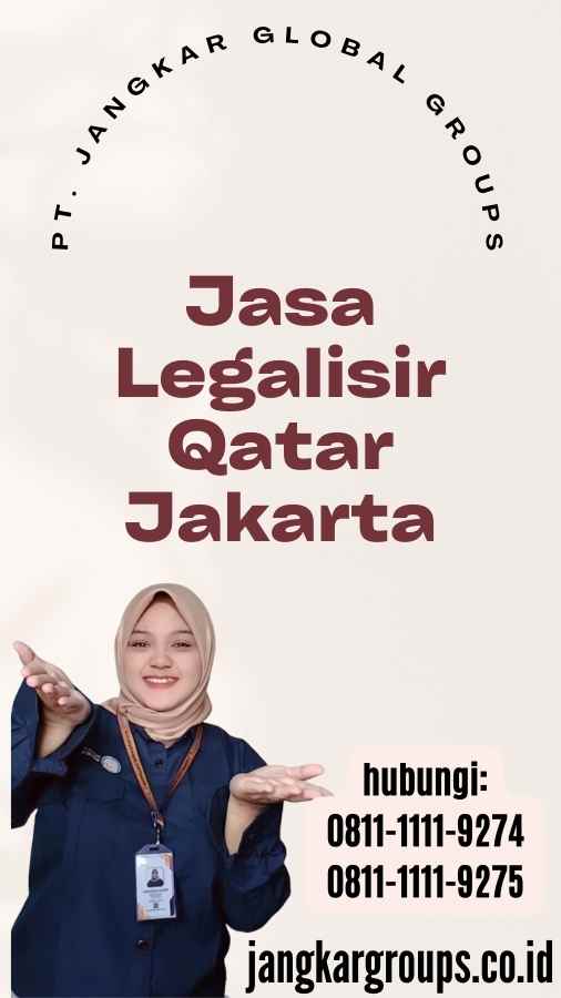 Jasa Legalisir Qatar Jakarta