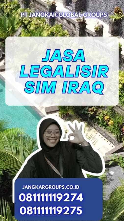 Jasa Legalisir SIM Iraq